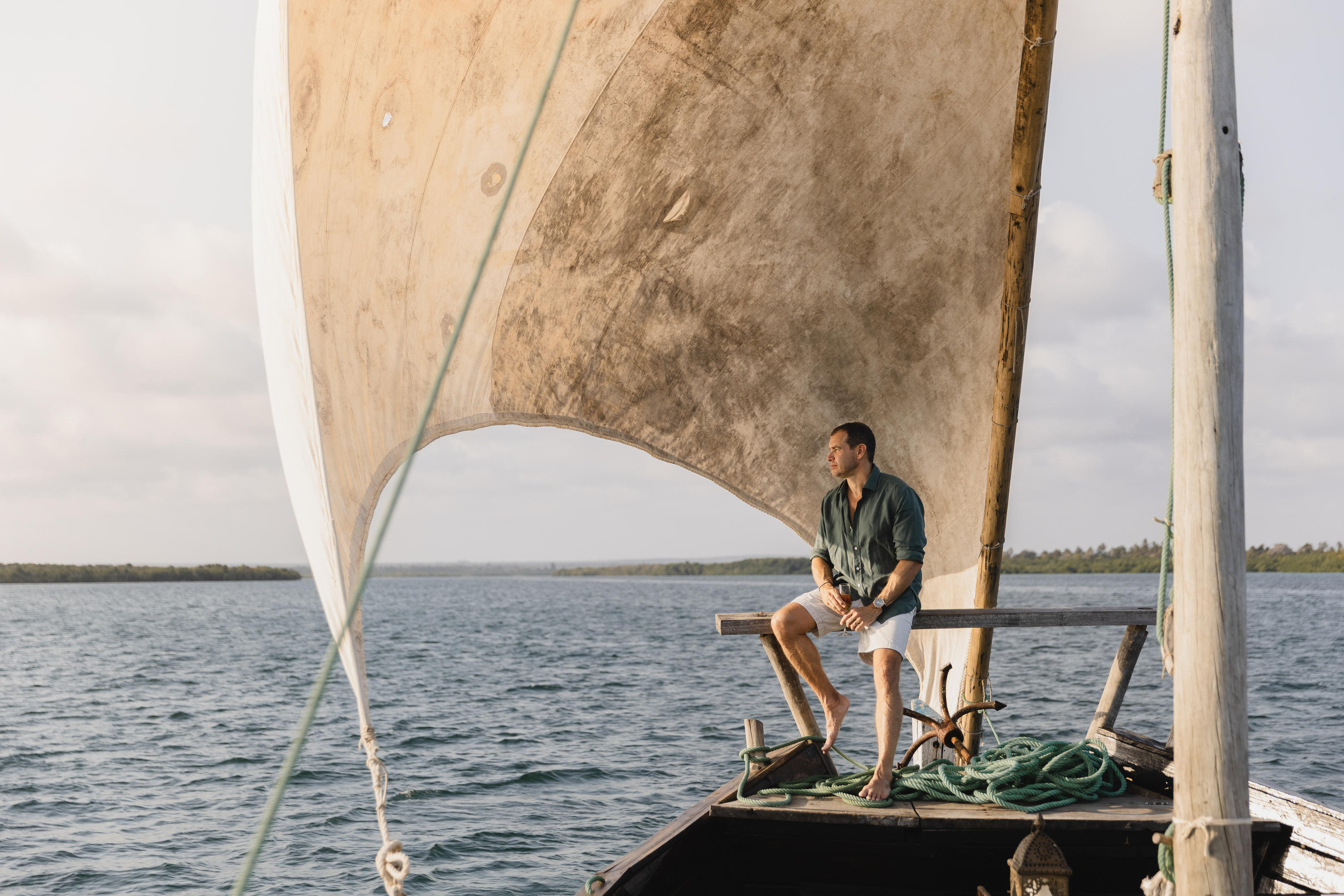 Mnemba Island Lodge on Zanzibar's Indian Ocean coast