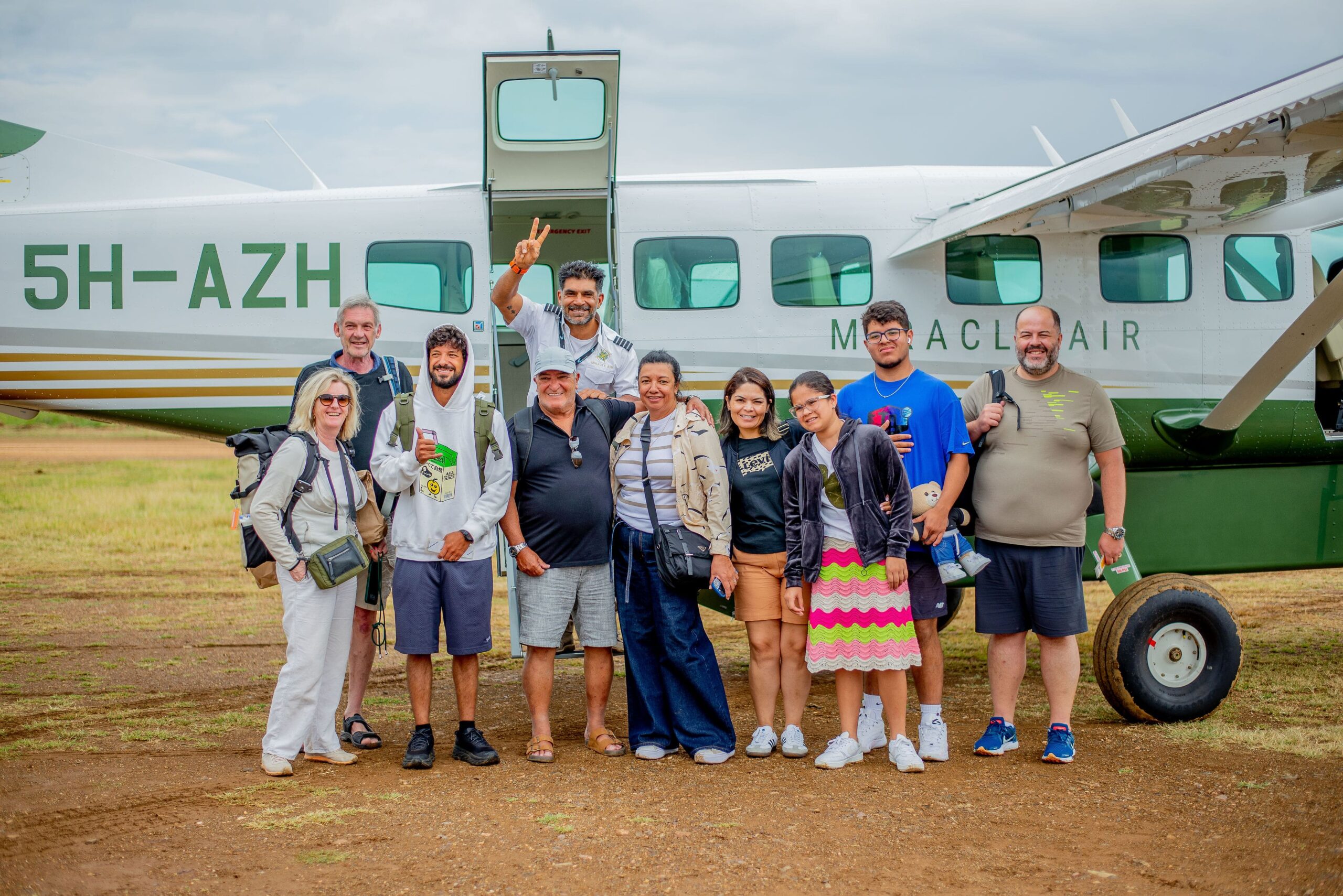 Private group enjoying an East African safari