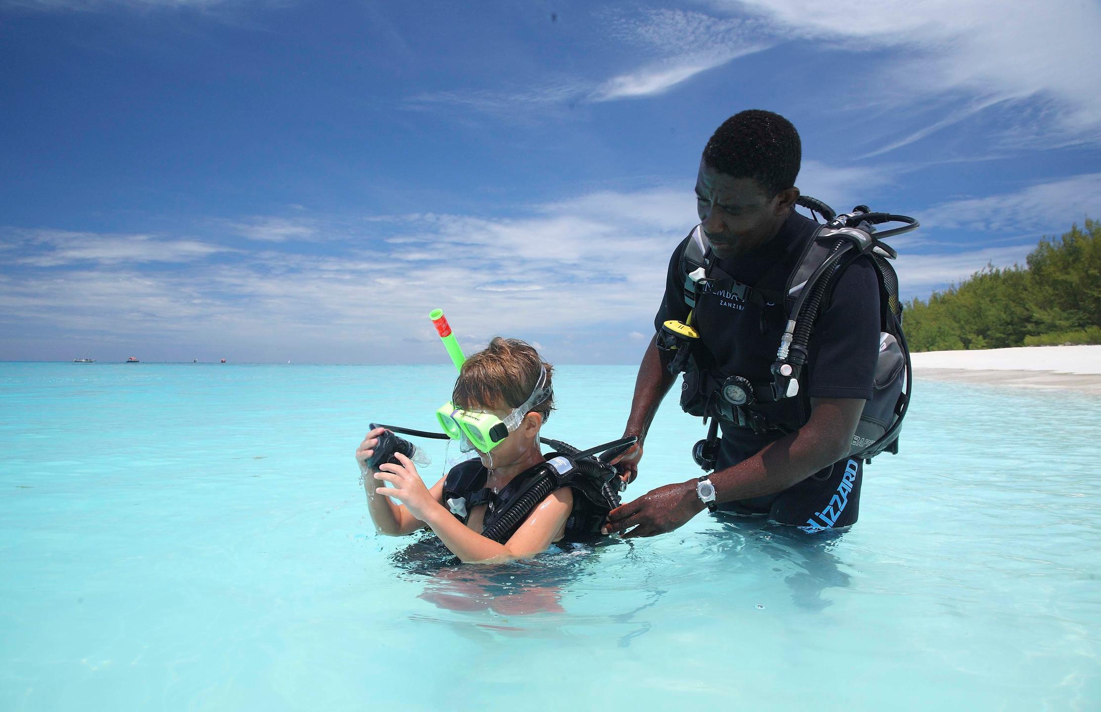 Diving experience at Zanzibar's Mnemba Island
