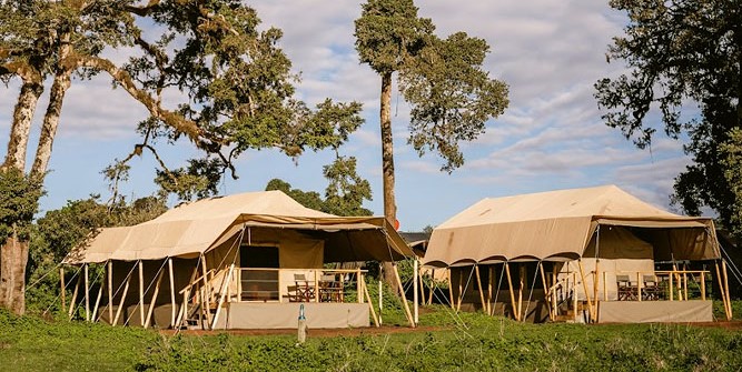 Ngorongoro highlands camp accommodation in Tanzania